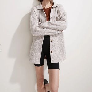 Madewell | MWL (Re)sourced Sweater Fleece Shirt-Jacket